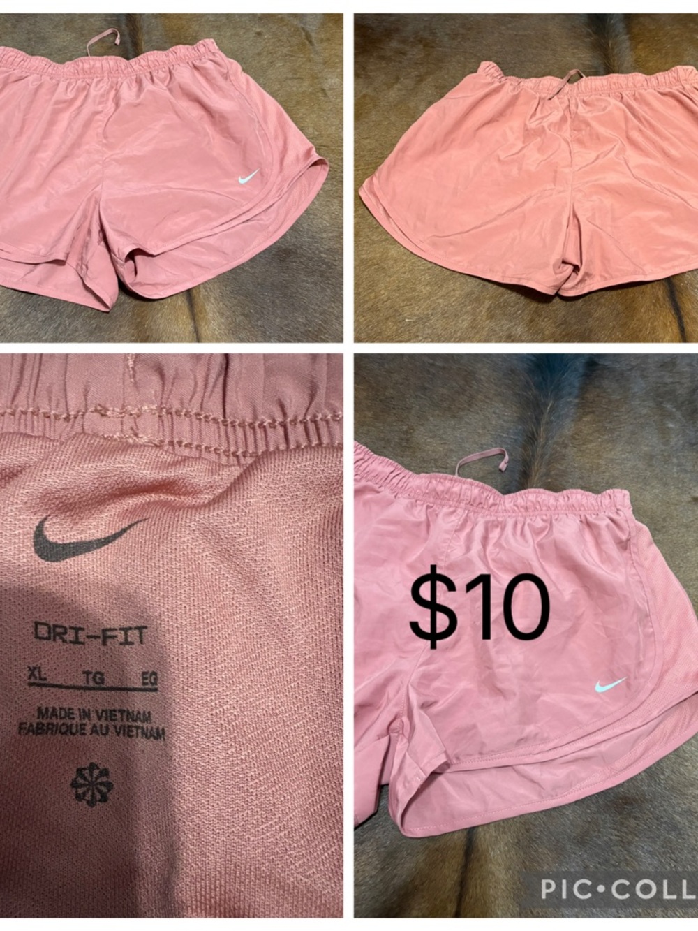 Nike Dusty Rose Dri-FIT Running Shorts
